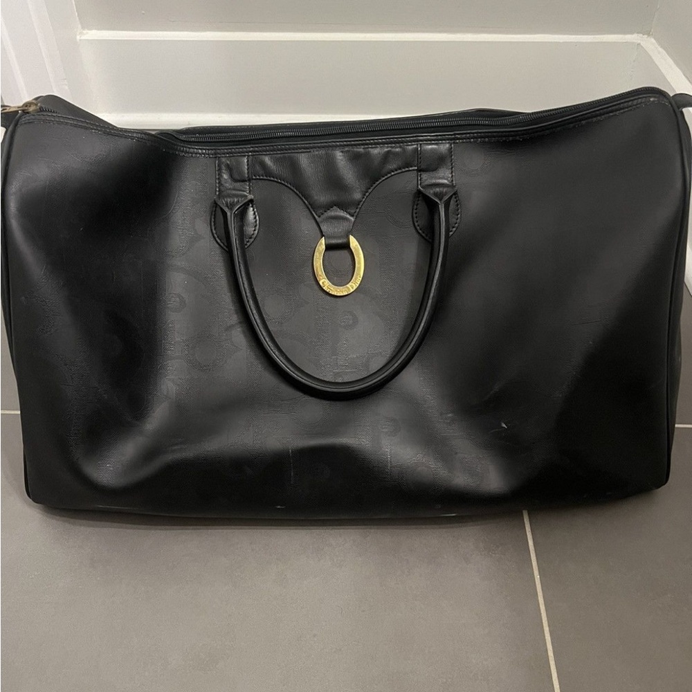 Dior monogram duffel bag 2000s